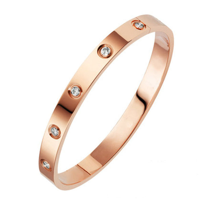 Rose Gold Eternity | Diamond Bracelet